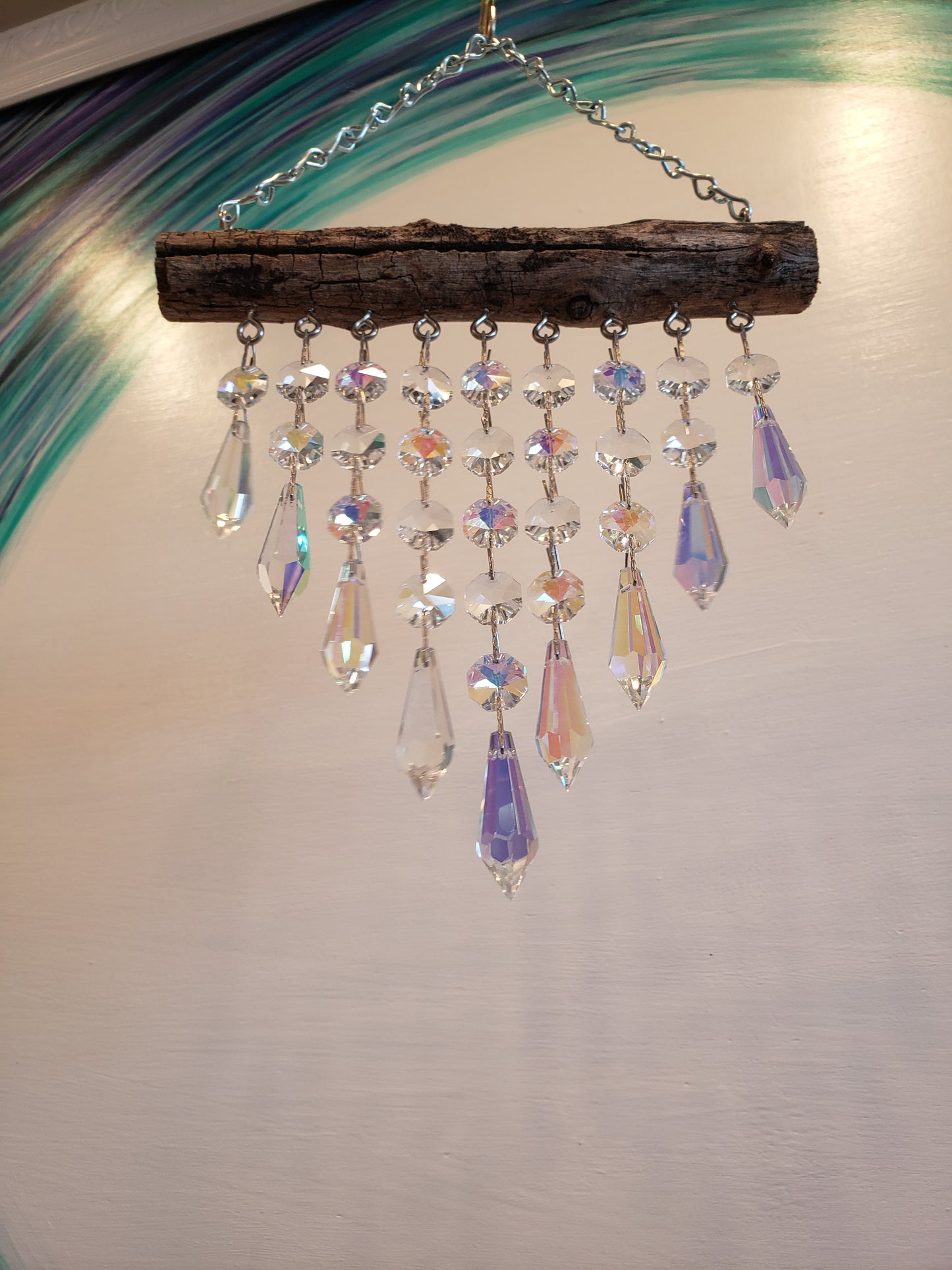 Chandelier crystal suncatcher